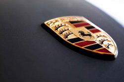 Porsche Badge Detail